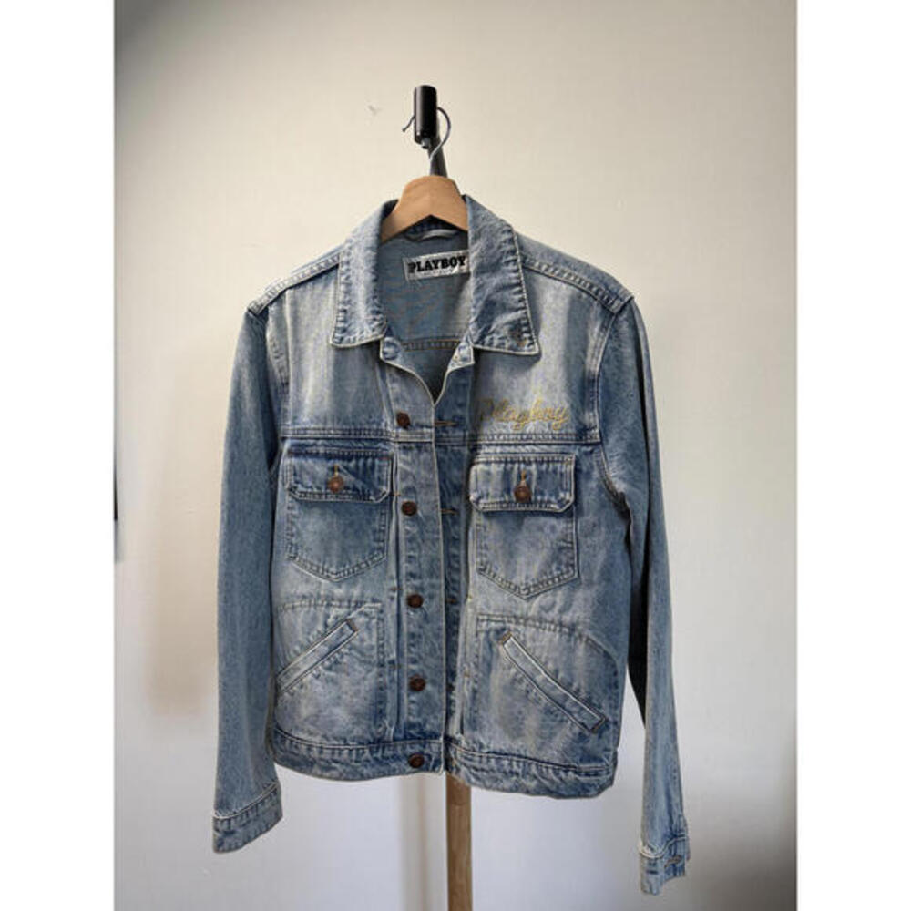 Men's Denim Jacket by Playboy size Small